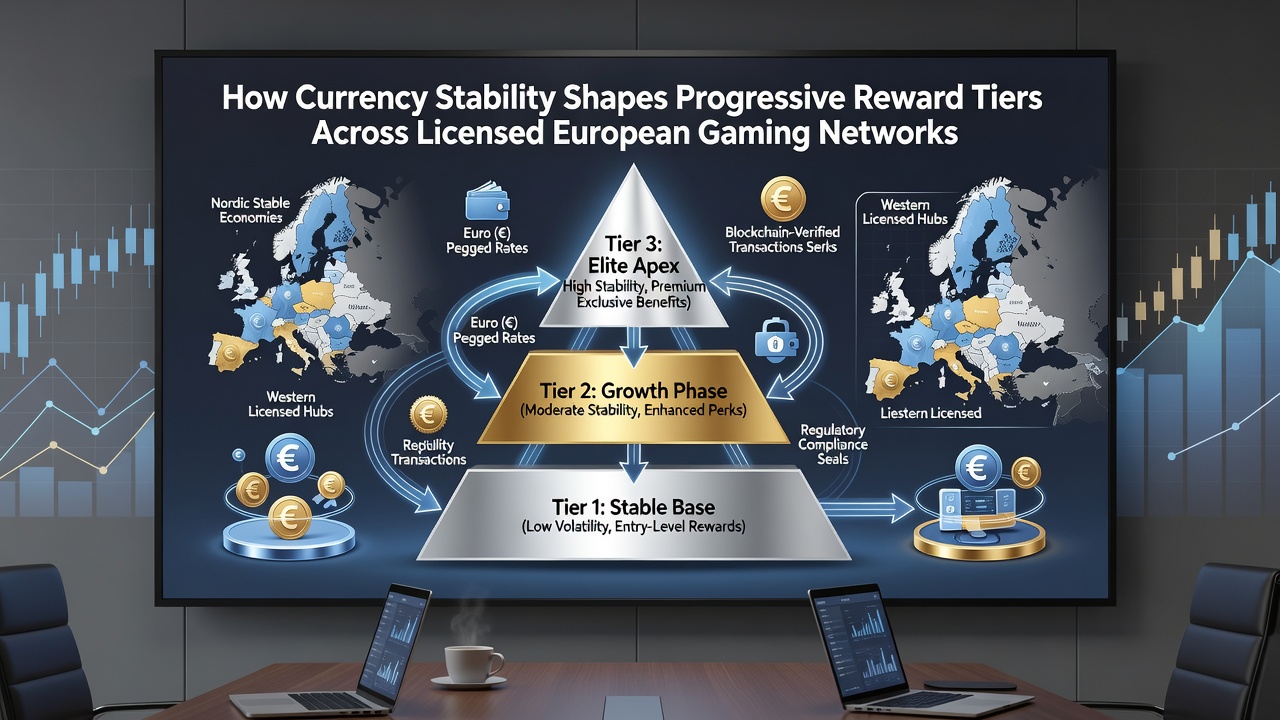Darstellung von Belohnungstiers und Währungsflüssen in Gaming-Netzwerken