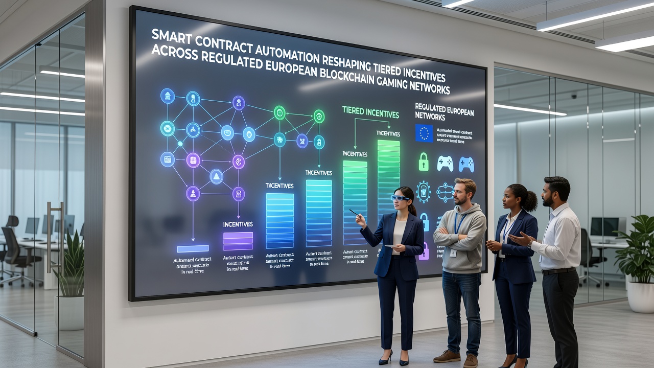 Gestaffelte Belohnungssysteme durch Smart Contracts in regulierten Netzwerken